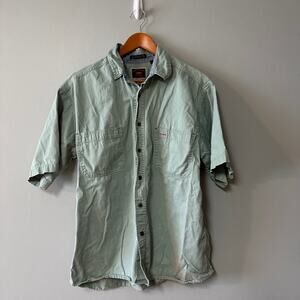 Mens Size L Wrangler Button Shirt